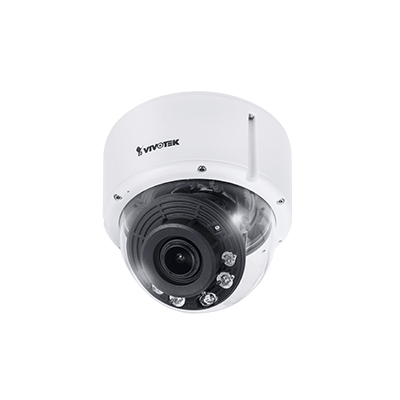 Outdoor IK10 Dome; H.265; 2MP; Remote Focus; 2.8-12mm; 30M IR; WDR PRO; Mic