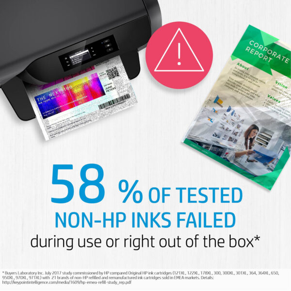 HP # 912 MAGENTA ORIGINAL INK CARTRIDGE - Image 2