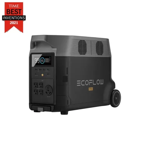 ECOFLOW DELTA PRO Portable Power Station - 3600W Output; 3600 Wh Battery; 1600W Solar -Int Socket