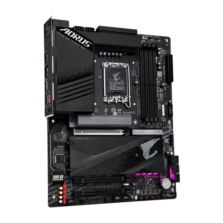 GIGABYTE Aorus Elite Intel® Z790 Chipset for 12th/13th Gen LGA 1700; 4x DDR5; 4x M2 G4 ; WiFi+BT; HDMI/DP; ATX. - Image 3