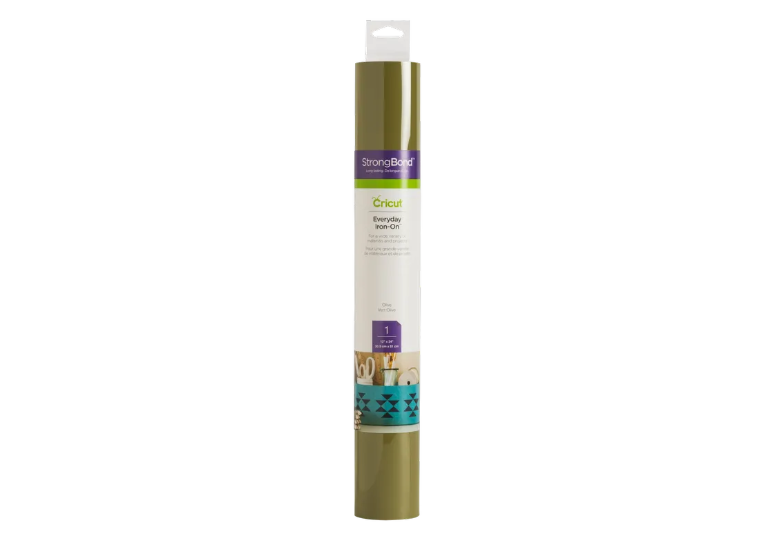 2006799-cricut Everyday Iron On Olive 12x24 1 - Image 2