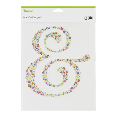 2004927 - CRICUT IRON ON DESIGNS FLORAL AMPERSAND 8.5X12 - Image 2