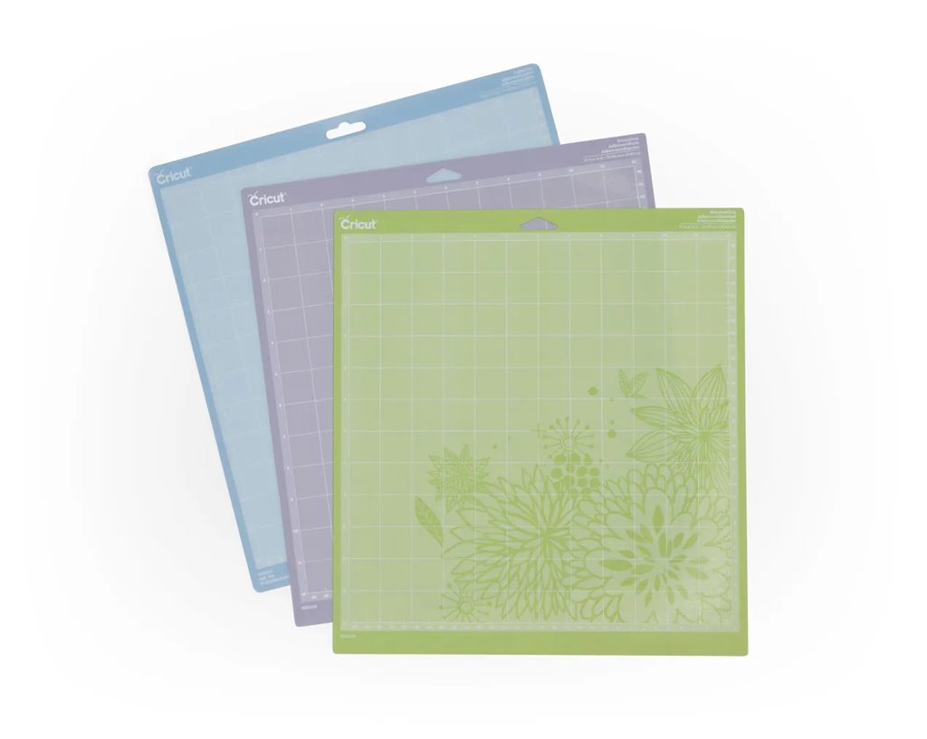 2003546 Cricut ExploreMaker LightGrip-Standard-StrongGrip Machine Mat (30x30cm) 3-pack