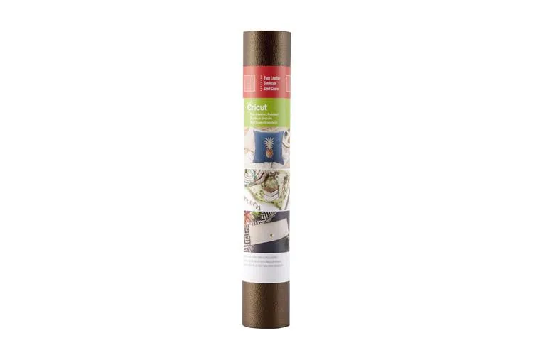 2003562 - CRICUT FAUX LEATHER PEBBLED BROWN 12X24