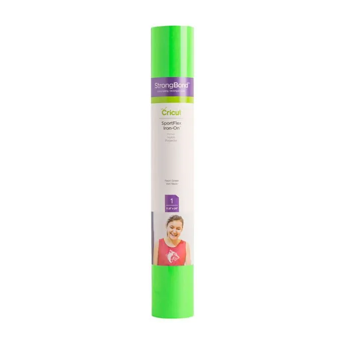 2004450 - Cricut SportFlex Iron-On 11.8x24'' (Neon Green)