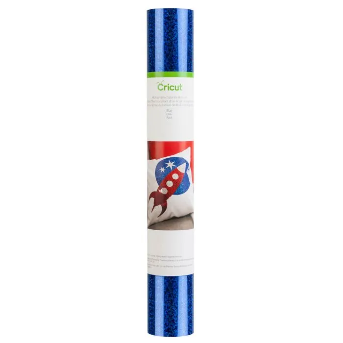 2004138 - Cricut Holographic Sparkle Iron-On 30X60cm (Blue)