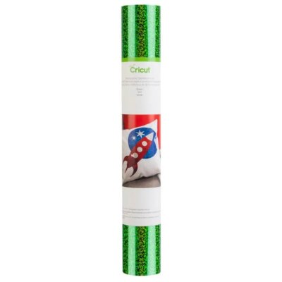 2004139 Cricut holo Sparkle Iron-On 12x24'' (Green)