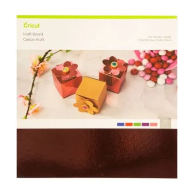 2005491 - CRICUT FOIL KRAFTBOARD JEWELS 12X12(30)