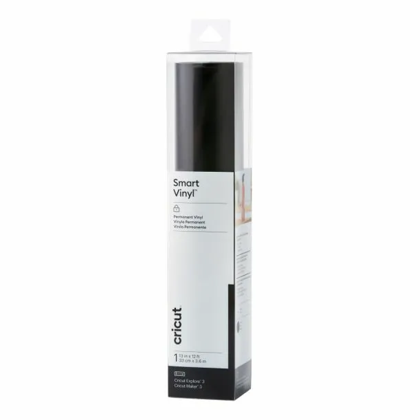 2009053 Cricut Smart Vinyl perm 33X366Cm 1 Sheet (Black)