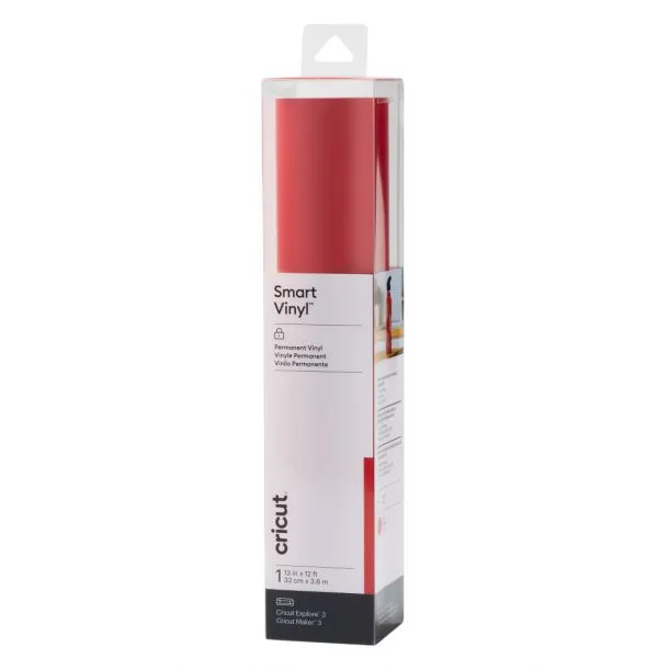 2008661 Cricut Smart Vinyl perm 33X366Cm 1 Sheet (Red)