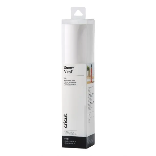2009054 Cricut Smart Vinyl perm 33X366Cm 1 Sheet (White)