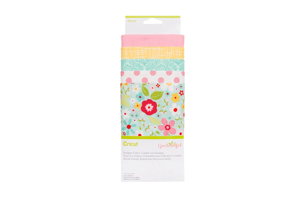 2004216 - CRICUT DESIGNER FABRIC SAMPLER GARDEN GIRL 12X26''