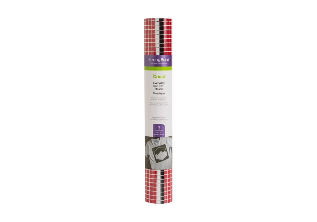 2006995 - CRICUT EVERYDAY IRON  ON ELEGANCE SAMPLER SQUARE