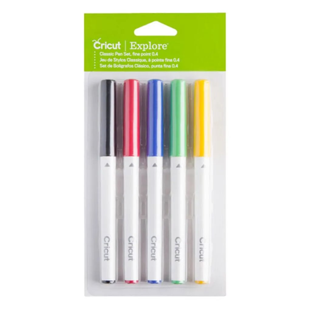 2007635 - Cricut ExploreMaker Fine Point Pen Set 5-pack (Classics).