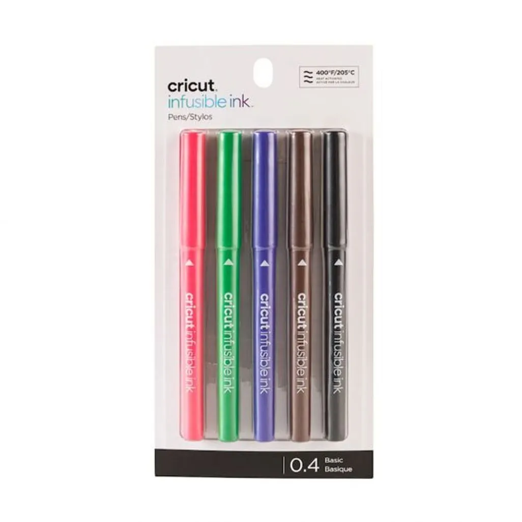2006257-cricut Exploremaker Infusible Ink Fine Point Pen Set 5-pack Basics .