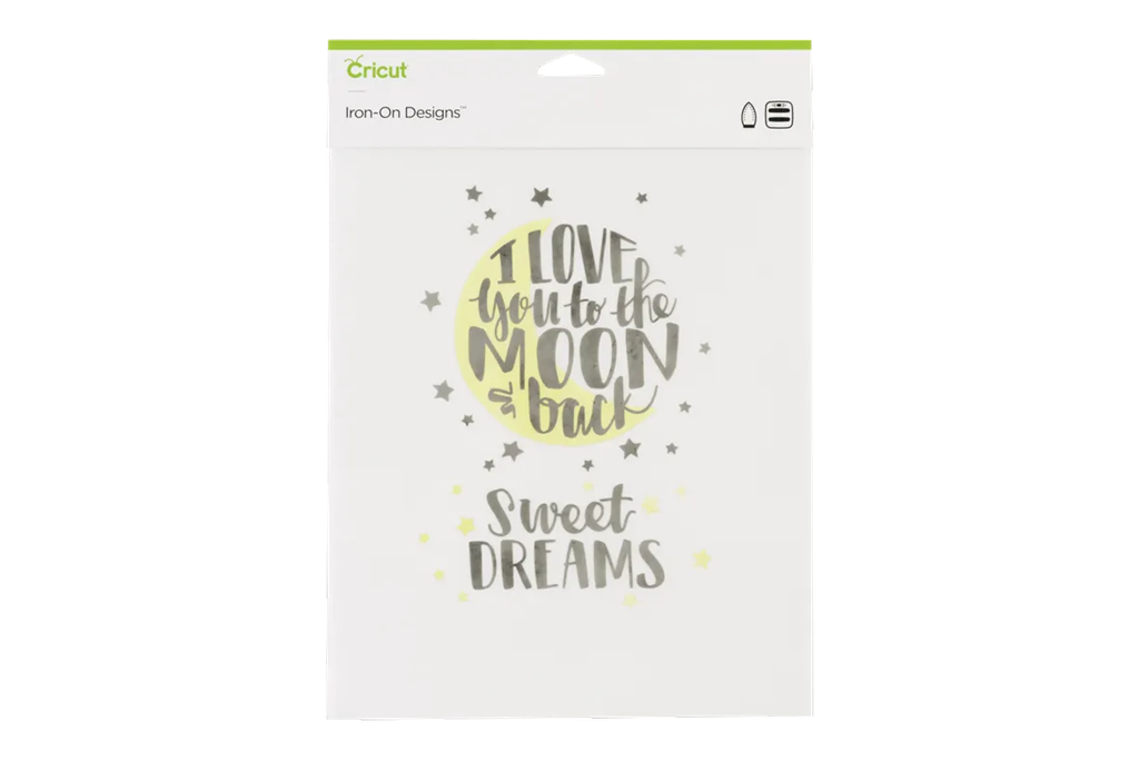 2004995 - CRICUT IRON ON DESIGNS LOVE YOU TO THE MOON 8.5X12