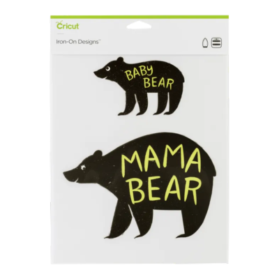 2004823 - CRICUT IRON ON DESIGNS MAMA BABY BEAR 8.5X12