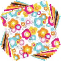 2004409 - CRICUT DELUXE PAPER VIBRANT FLOWERS