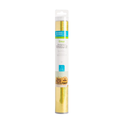 2006887 - CRICUT PREMIUM VINYL HOLO THREADS GOLD 12X48