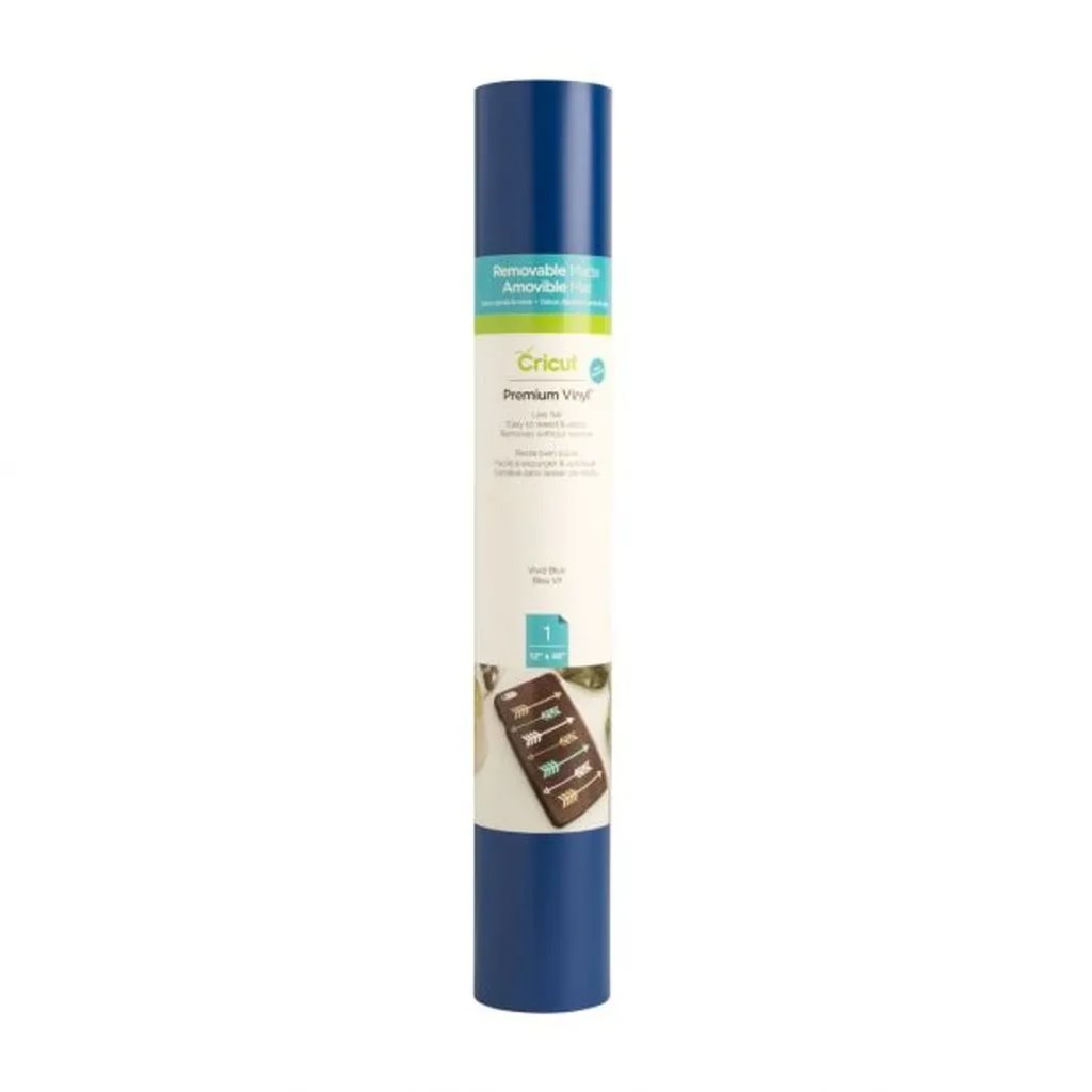 2004296 Cricut Premium Vinyl Removable 30.5 cm x 122 cm (Black)