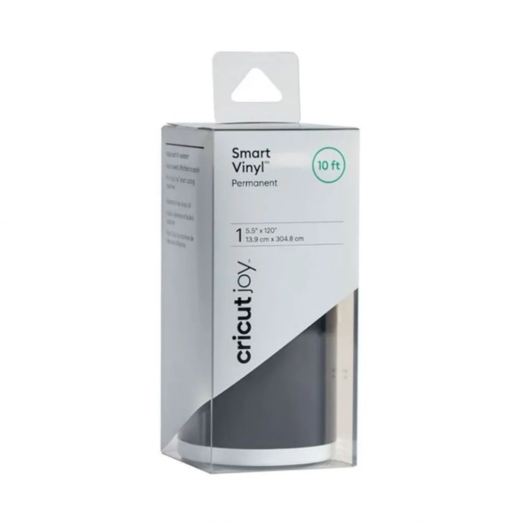 2008819 Cricut Joy Smart Vinyl – REMOVABLE Value Roll 13.9 cm x 304.8 cm (Black)