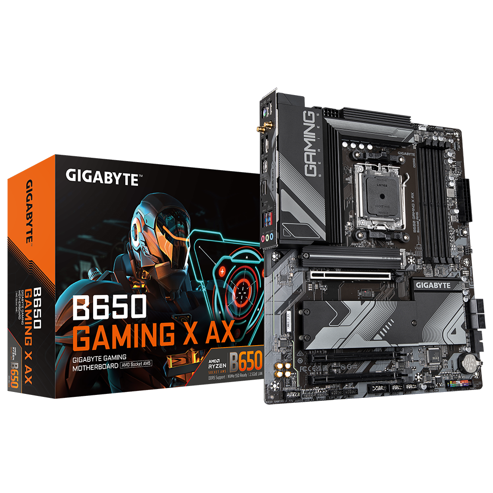 Gigabyte Motherboard Amd B650 Gaming Chipset For Amd Am5 4x Ddr5 3x M2 Hdmi Dp Atx Wifi.