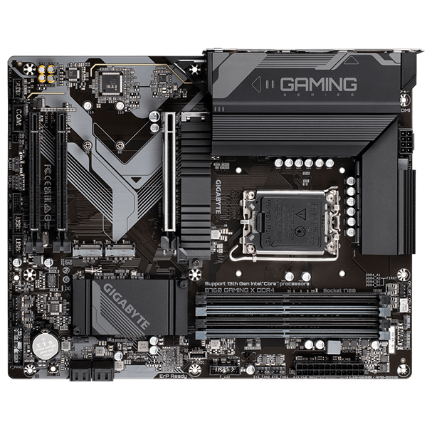 GIGABYTE Motherboard Intel® B760 Chipset for LGA 1700; 4x DDR5; 3x M2; HDMI/DP; ATX. - Image 4