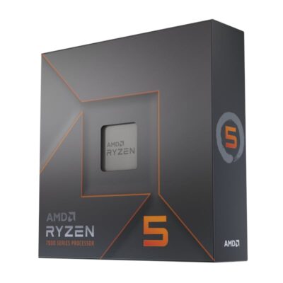AMD Ryzen 5 7600x 5nm SKT AM5 CPU  6 Core-12 Thread Base Clock 4  7GHz  Max Boost Clock 5  3GHz 38 MB  Radeon Graphics  No Fan
