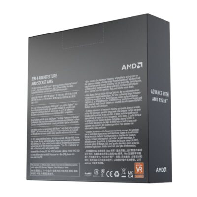 AMD Ryzen 5 7600x 5nm SKT AM5 CPU  6 Core-12 Thread Base Clock 4  7GHz  Max Boost Clock 5  3GHz 38 MB  Radeon Graphics  No Fan - Image 4