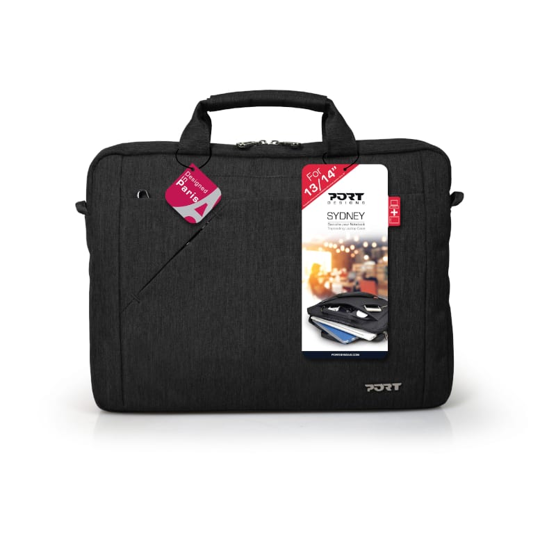 PORT SYNDEY - TOPLOADER - 14.0 INCH - BLACK