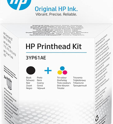 HP BLACK/TRI-COLOR GT PRINTHEAD KIT