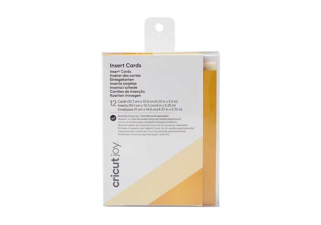 2008044 - Cricut Joy Insert Cards 12-Pack (Cream-Holo)