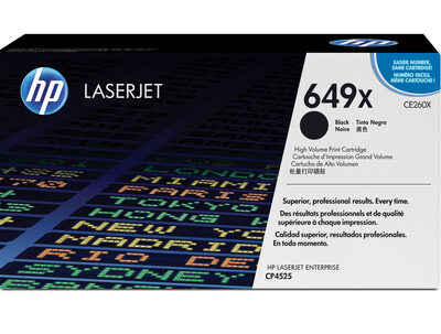 HP 649X HC BLACK TONER CARTRIDGE