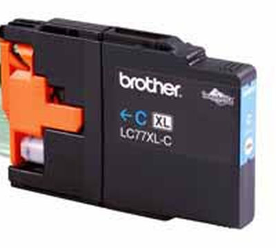 BROTHER LC77XLC INK CARTRIDGE CYAN