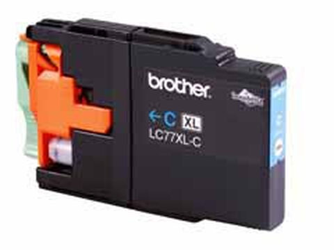 BROTHER LC77XLC INK CARTRIDGE CYAN