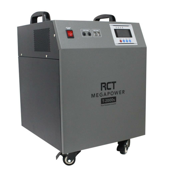 RCT MEGAPOWER 1KVA/1000W INVERTER TROLLEY WITH 1 X 100AH GEL BATTERY (Warranty Electronics- 1 year; Batteries 6 Month)