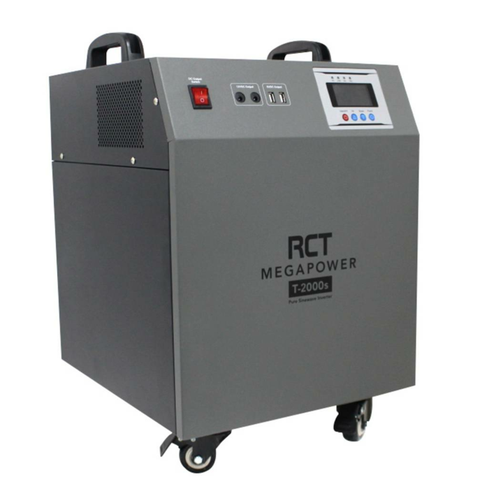Rct Megapower 1kva 1000w Inverter Trolley With 1 X 100ah Gel Battery Warranty Electronics- 1 Year Batteries 6 Month