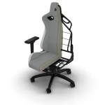 CORSAIR TC200 Fabric Gaming Chair - Standard Fit Light Grey  White