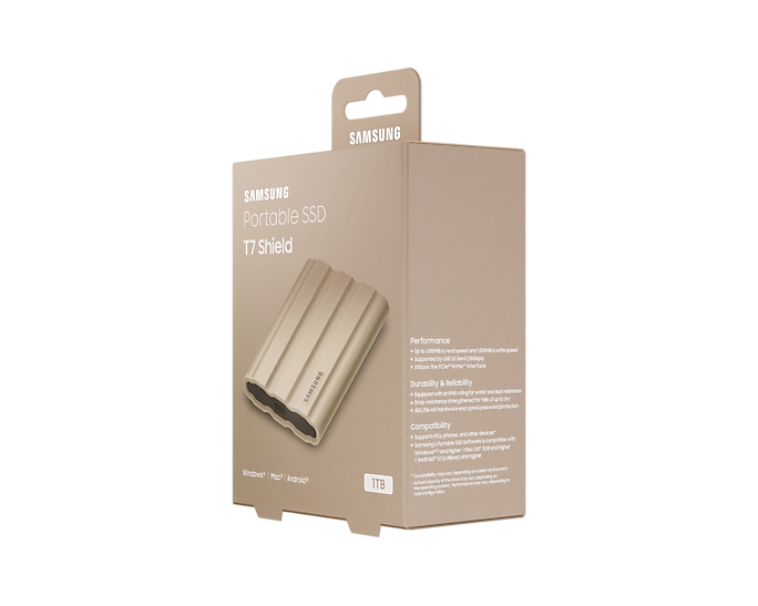 Samsung MU-PE1T0K/WW external solid state drive 1 TB Beige - Image 3