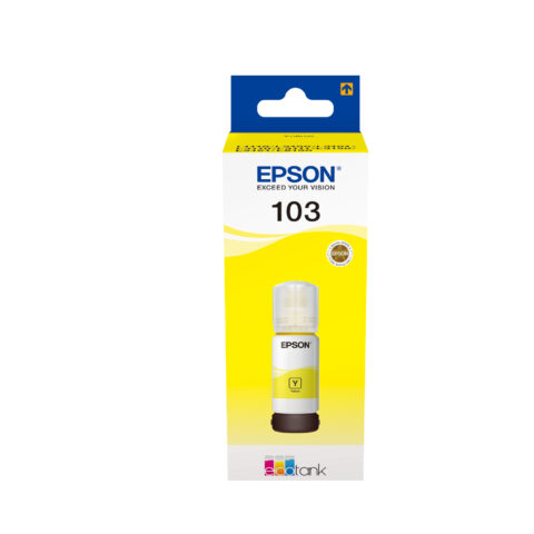 Epson 103 Ecotank Yellow ink bottle