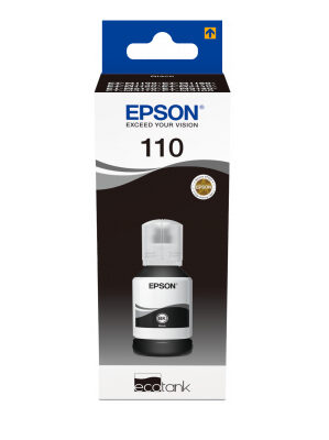 Epson 110 EcoTank Pigment black ink bottle (120 ml)