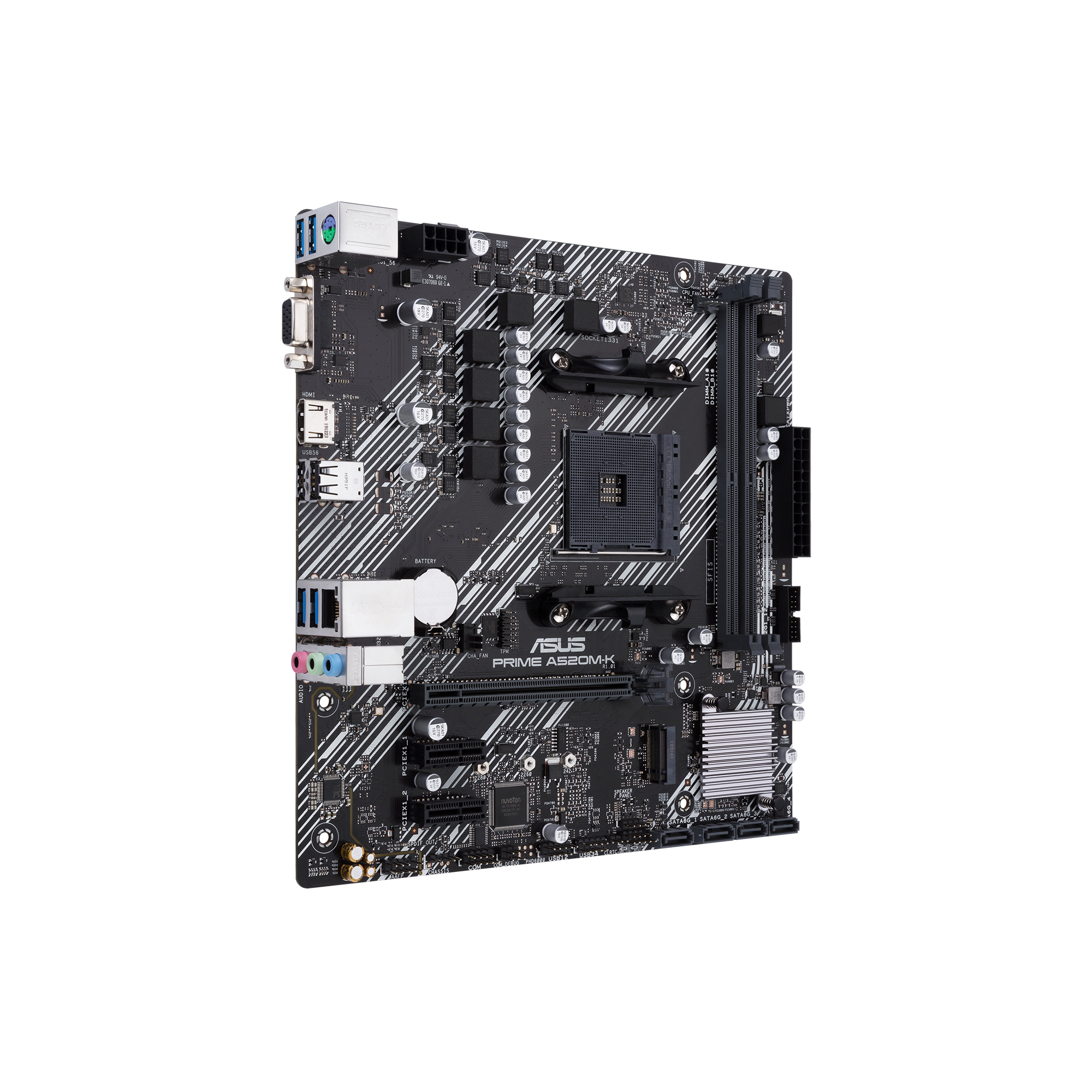 ASUS Motherboard-AM4-DDR4-2xDIMM-Max  64GB-1xM  2-4xSATA-1xPCIe3x16- 2xPCIe3x1-1xHDMI-1xD-Sub-RAID   - Image 7
