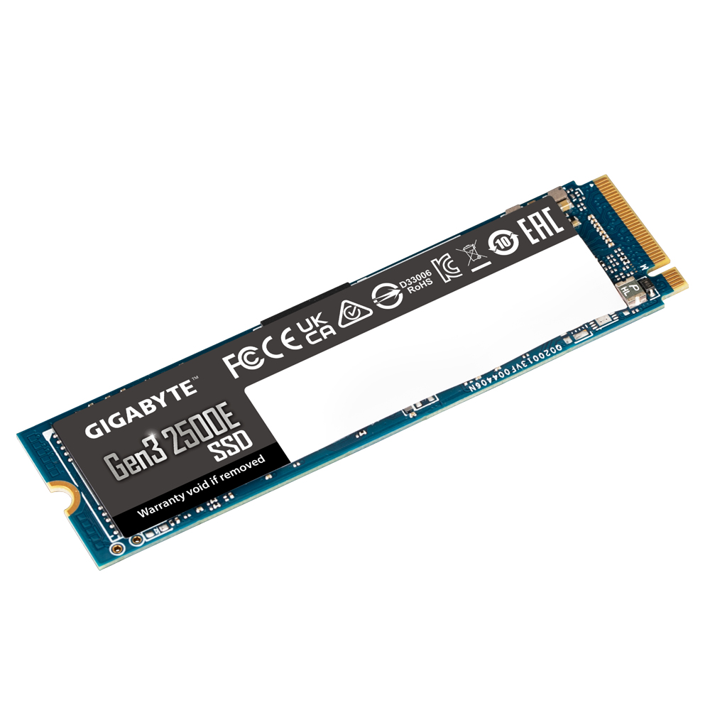 GIGABYTE Gen3 2500E SSD 500GB M.2 PCI Express 3.0 NVMe