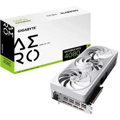 GIGABYTE nVidia GeForce RTX 4080 AERO OC - 16G GDDR6X HDMIx1DP x3. - Image 2