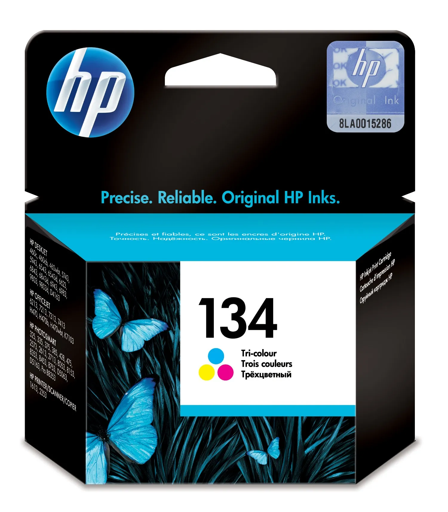 HP 134 TRI-COLOUR INK CARTRIDGE - Image 2