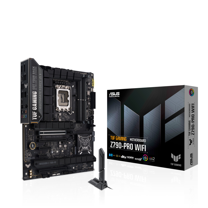 ASUS Motherboard-LGA1700-DDR5-4xDIMM-Max 192GB-1xDP-1xHDMI- 1xPCIe5x16-1xPCIe4x16-1xPCIe4x4-1xPCIe3x16-4xM 2-4xSATA-RAID - Image 2