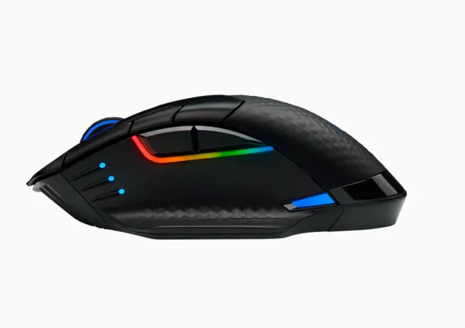 Corsair Dark Core Rgb Pro Se Performance Wired Wireless Gaming Mouse With Qi Wireless Charging And Slipstream 16000 Dpi Bl - Image 2