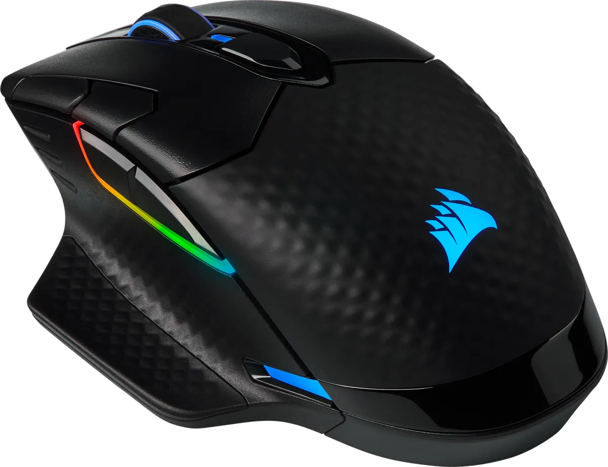 Corsair Dark Core Rgb Pro Performance Wired Wireless Gaming Mouse With Slipstream 16000 Dpi Black - Image 2