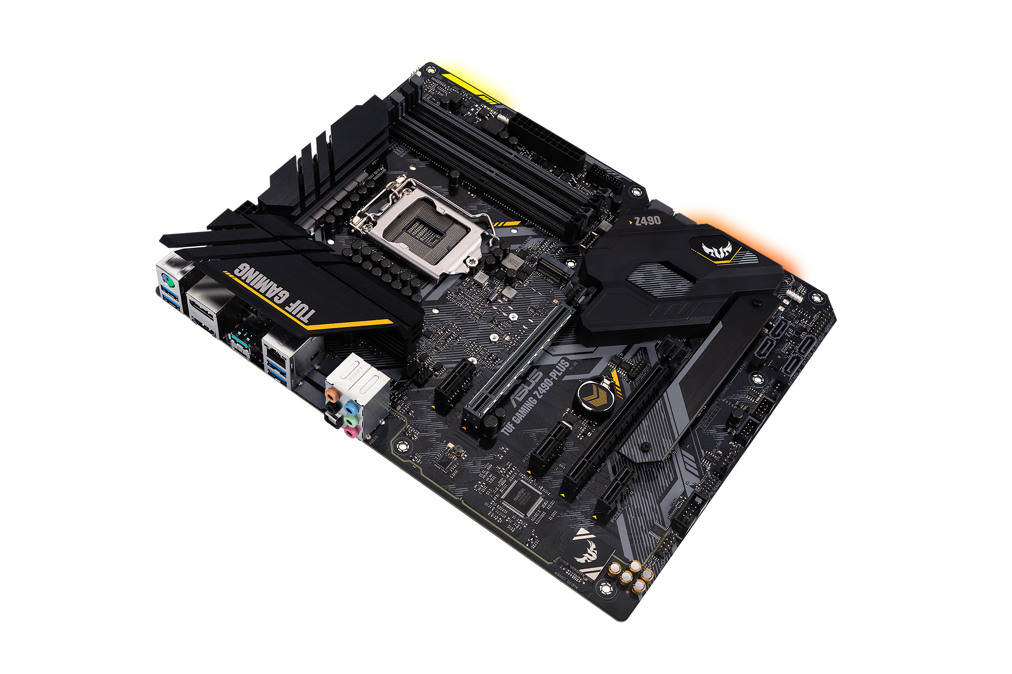 ASUS TUF GAMING Z490 PLUS LGA1200 4x DDR4 1 x PCIe 3 0x16 + 1 x PCIe 3 0-2 0 x16 (@x4 mode) + 3 x PCIe x1 6x SATA 2x M 2 1 - Image 4