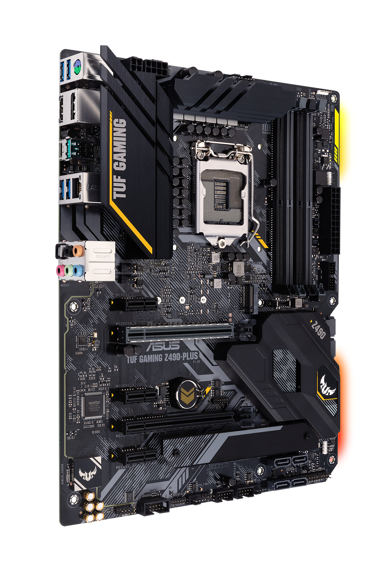 ASUS TUF GAMING Z490 PLUS LGA1200 4x DDR4 1 x PCIe 3 0x16 + 1 x PCIe 3 0-2 0 x16 (@x4 mode) + 3 x PCIe x1 6x SATA 2x M 2 1 - Image 5